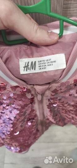 Комплект одежды на девочку фирмы H&M 110 см 5 лет