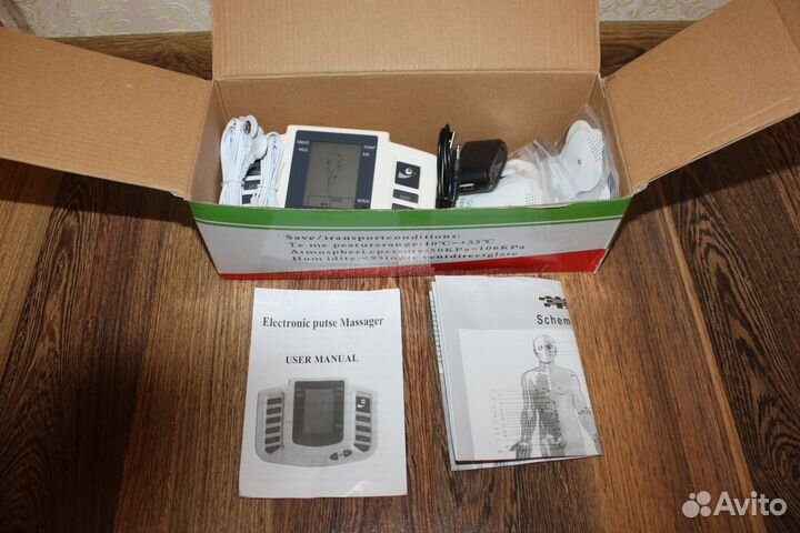 Электро стимулятор мышц, новый