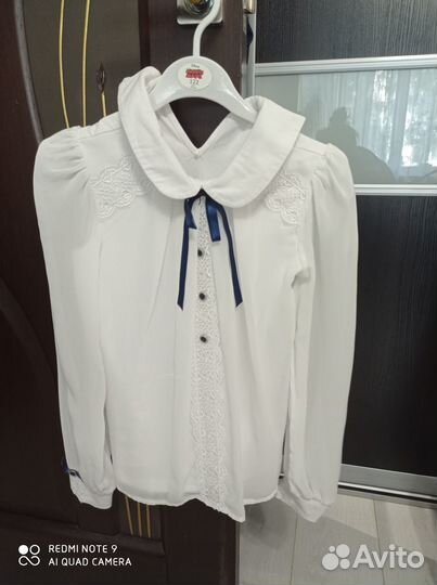 Школьная блузка 128