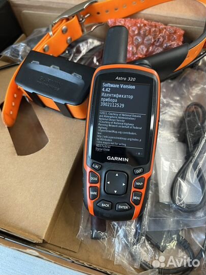 Навигатор Garmin Astro 320 с T5 (Как новый)