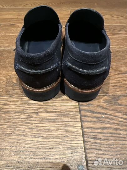 Мокасины лоферы Louis Vuitton 36 оригинал замша