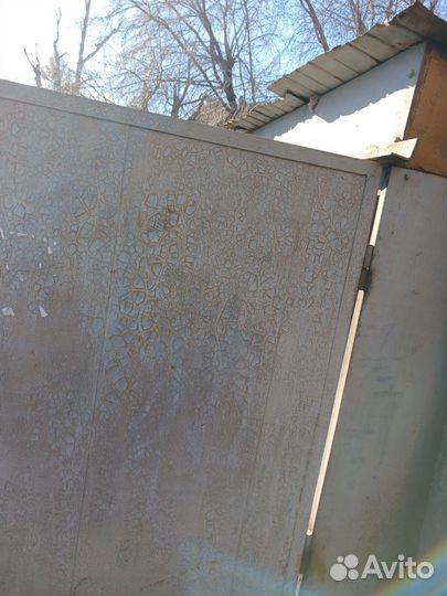 Ворота гаражные металлические бу