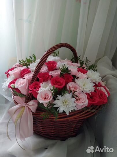 Букеты и торты из конфет