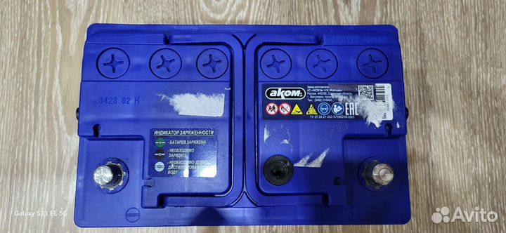 Аккумулятор Аком EFB 75