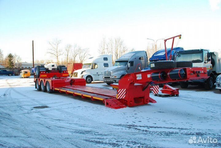 Полуприцеп трал (тяжеловоз) Berger 9854, 2023