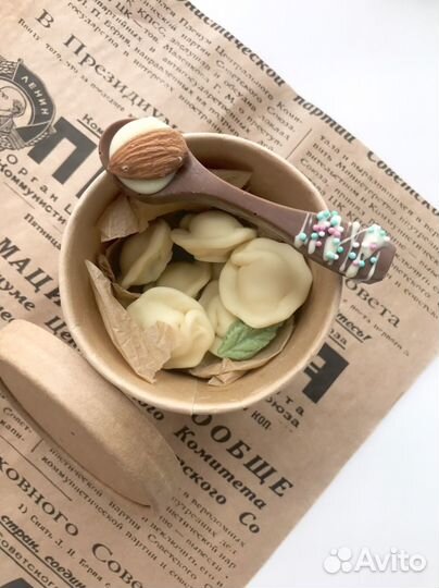 Шоколадные пельмешки