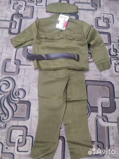 Детский военный костюм