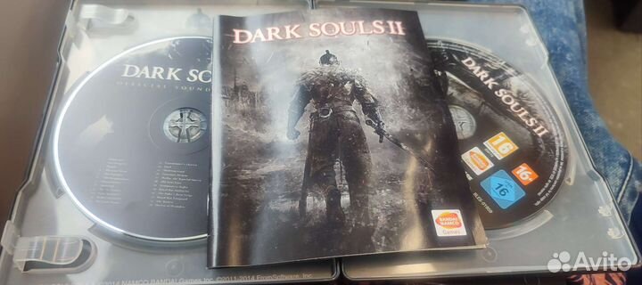 Игра Dark Souls 2 Black Armoured Edition диск PS3