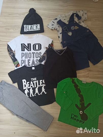 Одежда для мальчика 2 лет пакетом