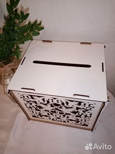 Свадебный короб для денег