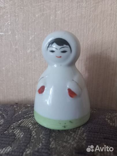 Чукча.Фарфоро. Девочка Хайта. Из серии Север