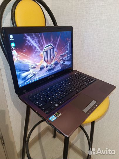 Ноутбук Asus / i7-2670QM / GT540M / 8GB / 256SSD