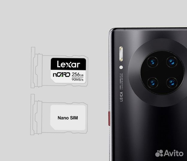 Карта памяти NM card Lexar 256 Gb для Huawei