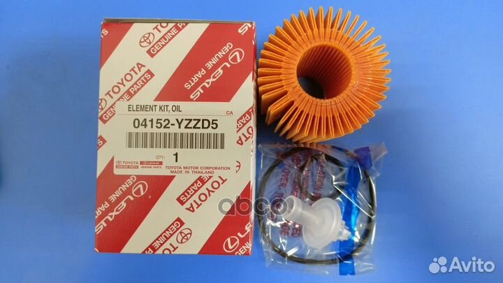 Картридж масляного фильтра toyota avensis,auris