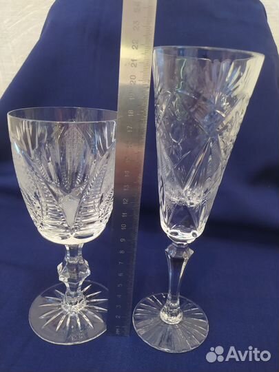 Рюмка на ножке СССР хрусталь