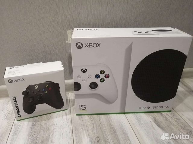 Xbox series s с двумя джойстиками