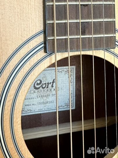 Акустическая гитара cort новая