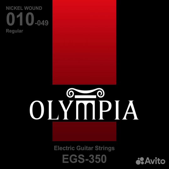 Струны 10-49 Olympia EGS350 Nickel Wound