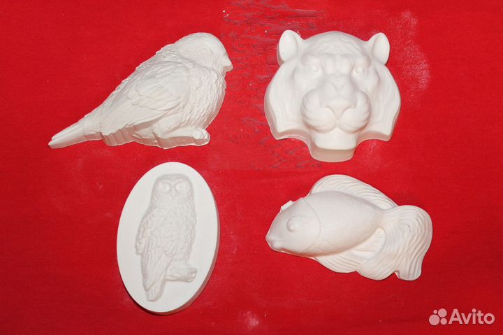 Барельефы для раскрашивания