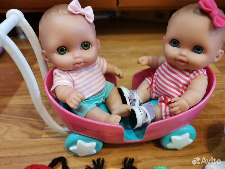 Пупс Js Toys коляска лот