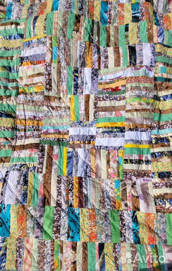 Одеяло детское теплое лоскутное ручная работа