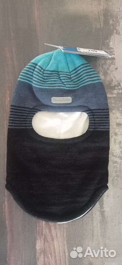 Шапка шлем для мальчика 48 50