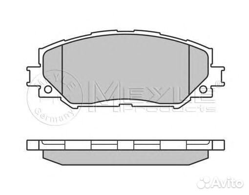 Колодки тормозные передние