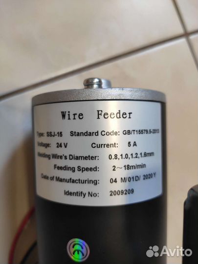 Механизм подачи проволоки SSJ-15
