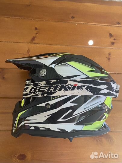 Мотошлем кроссовый