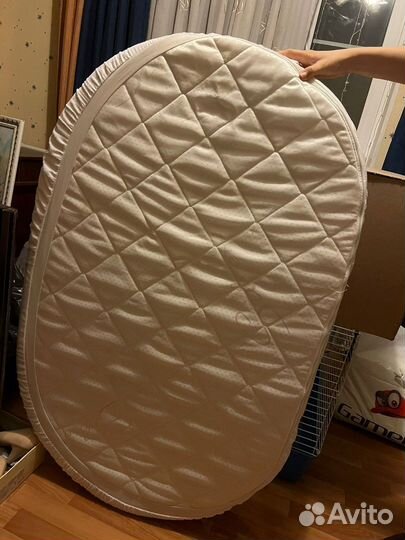 Матрасы в детскую кроватку (овальный и круглый)
