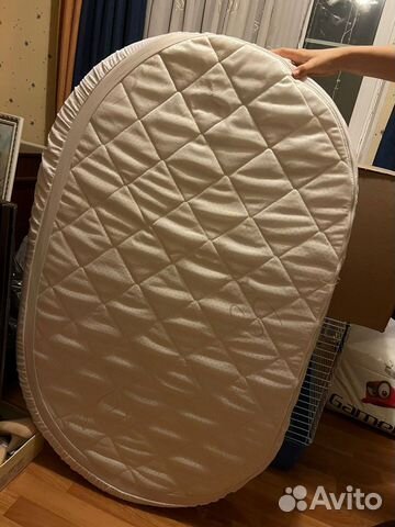 Матрасы в детскую кроватку (овальный и круглый)