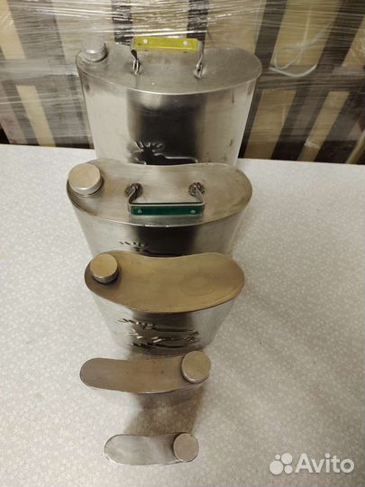 Фляжка из нержавейки набор