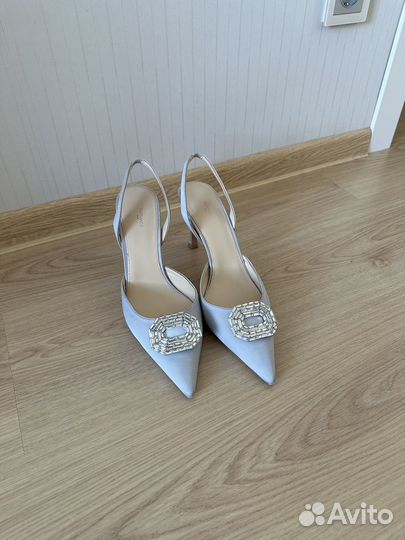 Лодочки с открытой пяткой размер 40