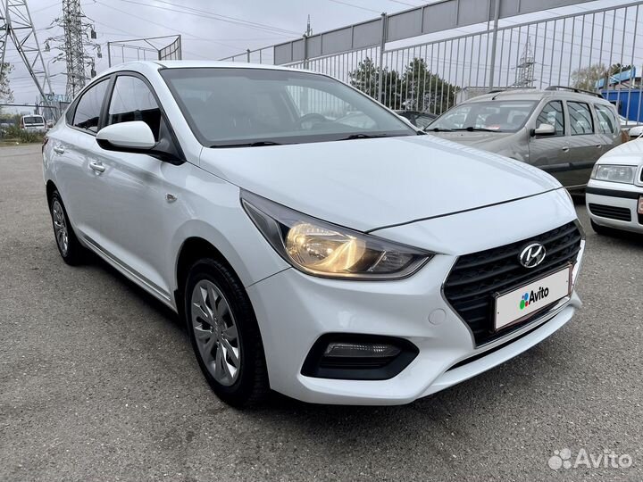 Hyundai Solaris 1.4 AT, 2019, 107 252 км