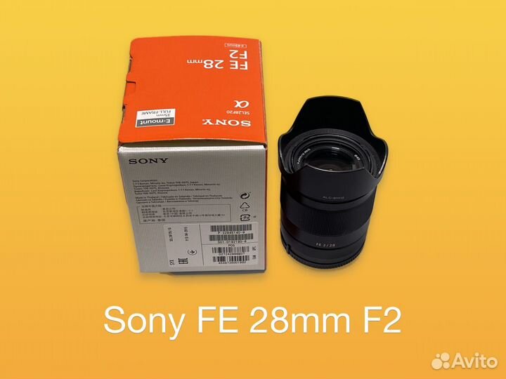 Sony FE 28mm F2