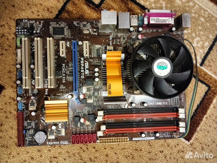 Материнская плата asus 775