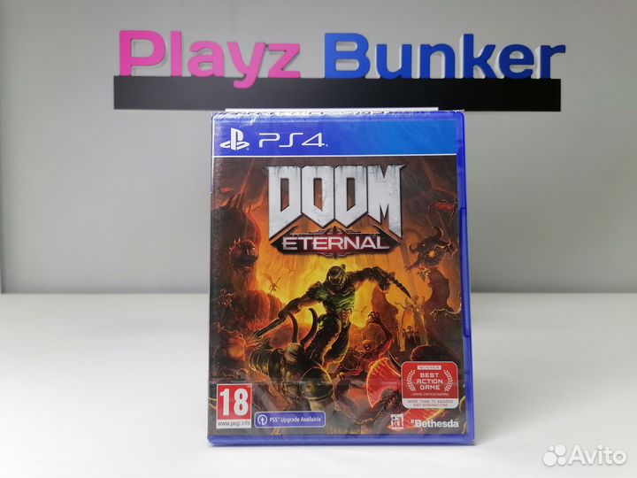 Doom Eternal Новый PS4 /PS5
