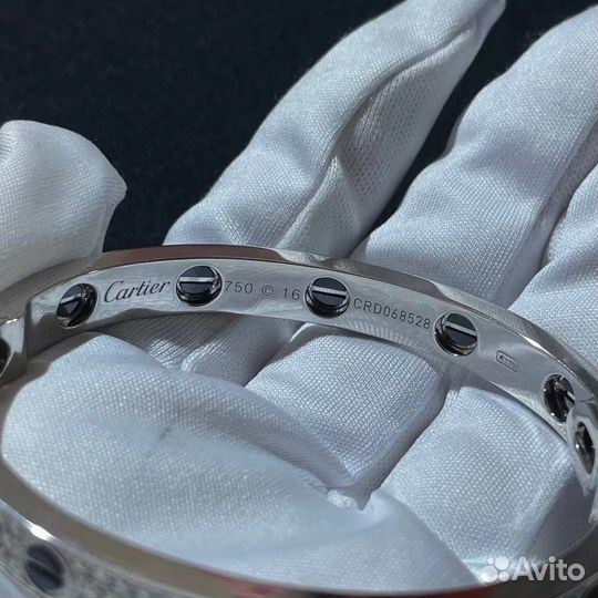 Браслет cartier love золото