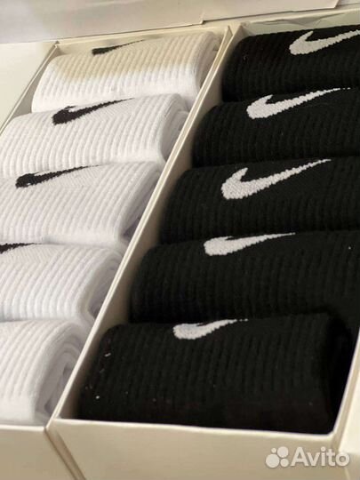 Носки nike в коробке / летние носки/ подарок