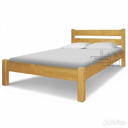 Кровать цельной массив дерева от производителя