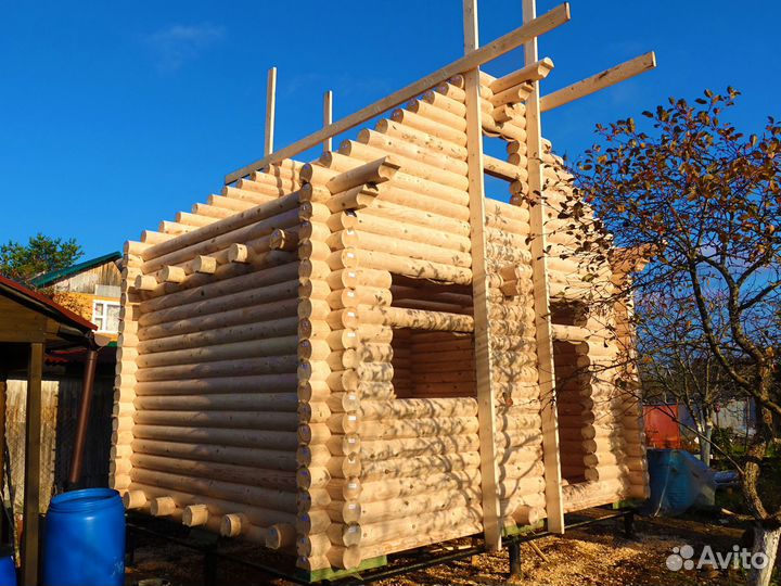 Сруб дачного Домика