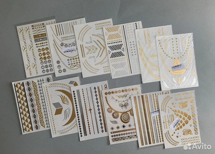 Временные татуировки Временное тату наклейки