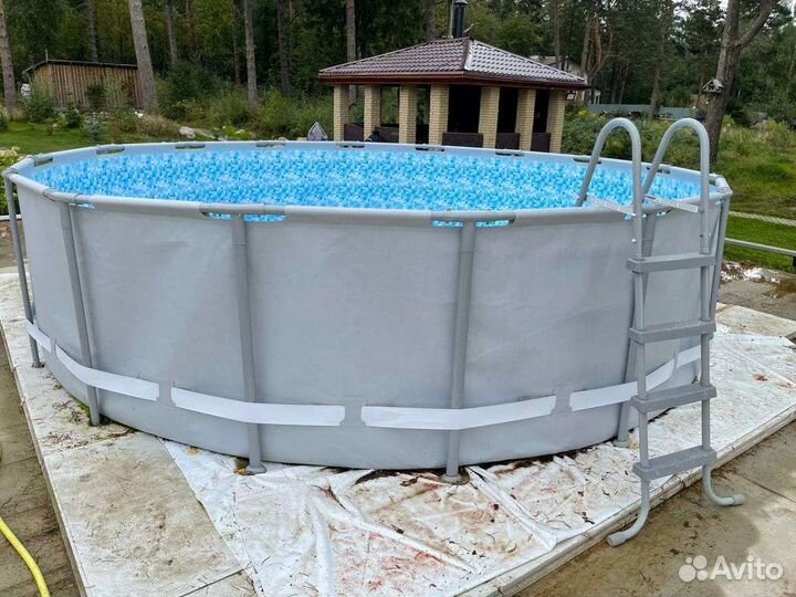Сборка бассейнов