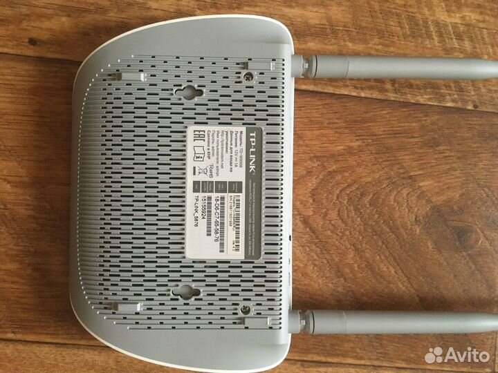 Wifi роутер adsl tp- link TD-W8968