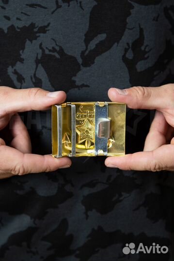 Бляха солдатская с якорем вмф (алюминий)