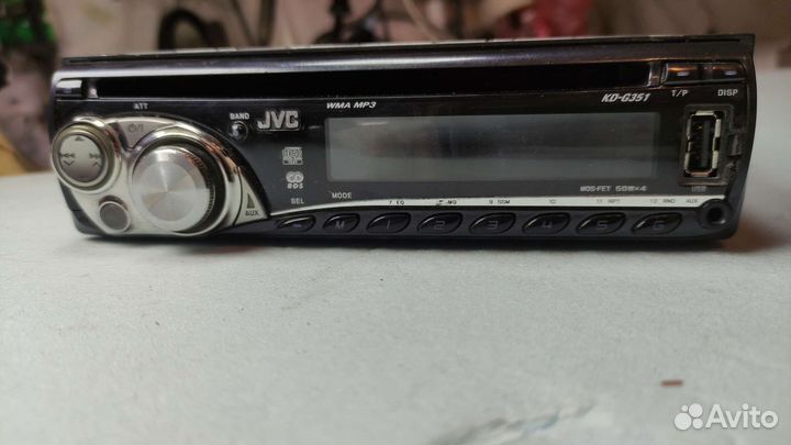 Магнитола JVC с дисководом