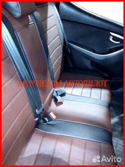 Чехлы Автопилот Hyundai Elantra 4 из экокожи