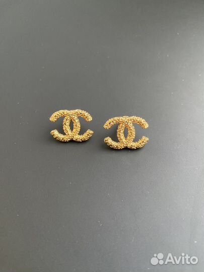 Серьги Chanel оригинал