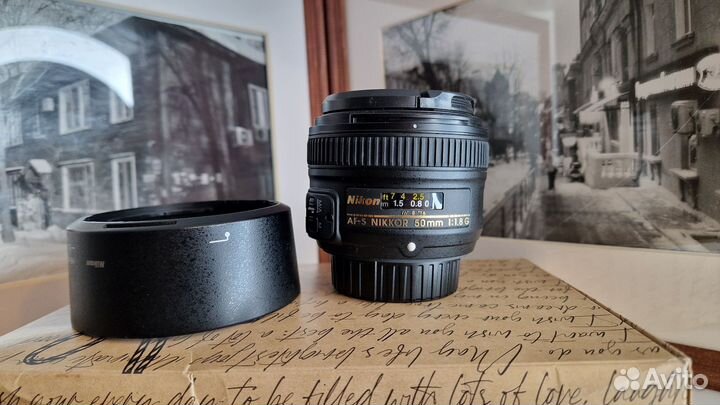 Объектив nikon 50mm f 1.8g