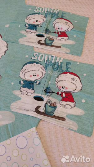 Детское постельное белье новое